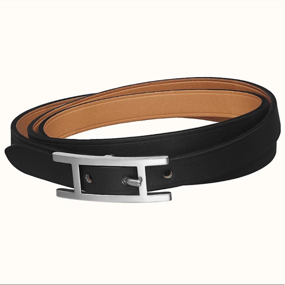 Hermes Hapi 3 bracelet black